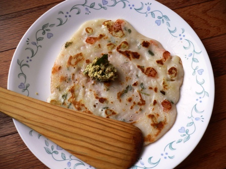 Dosa with Leftover Raita